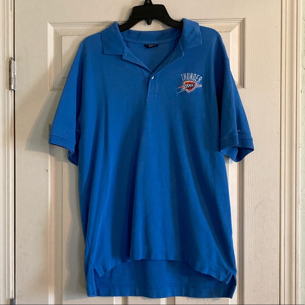Blue thunder shirt. Size large.